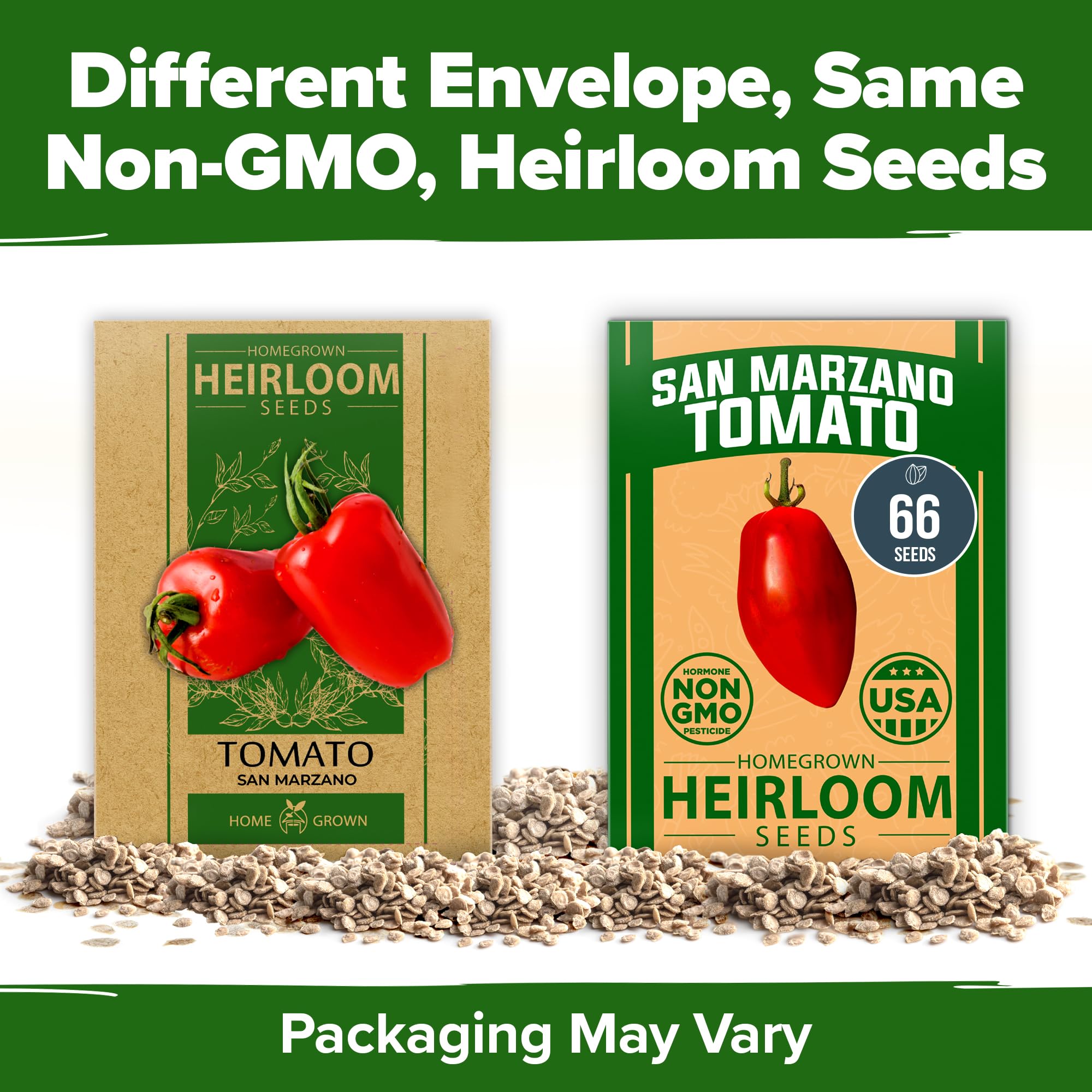 Indeterminate vines of HOME GROWN San Marzano thrive in home gardens.