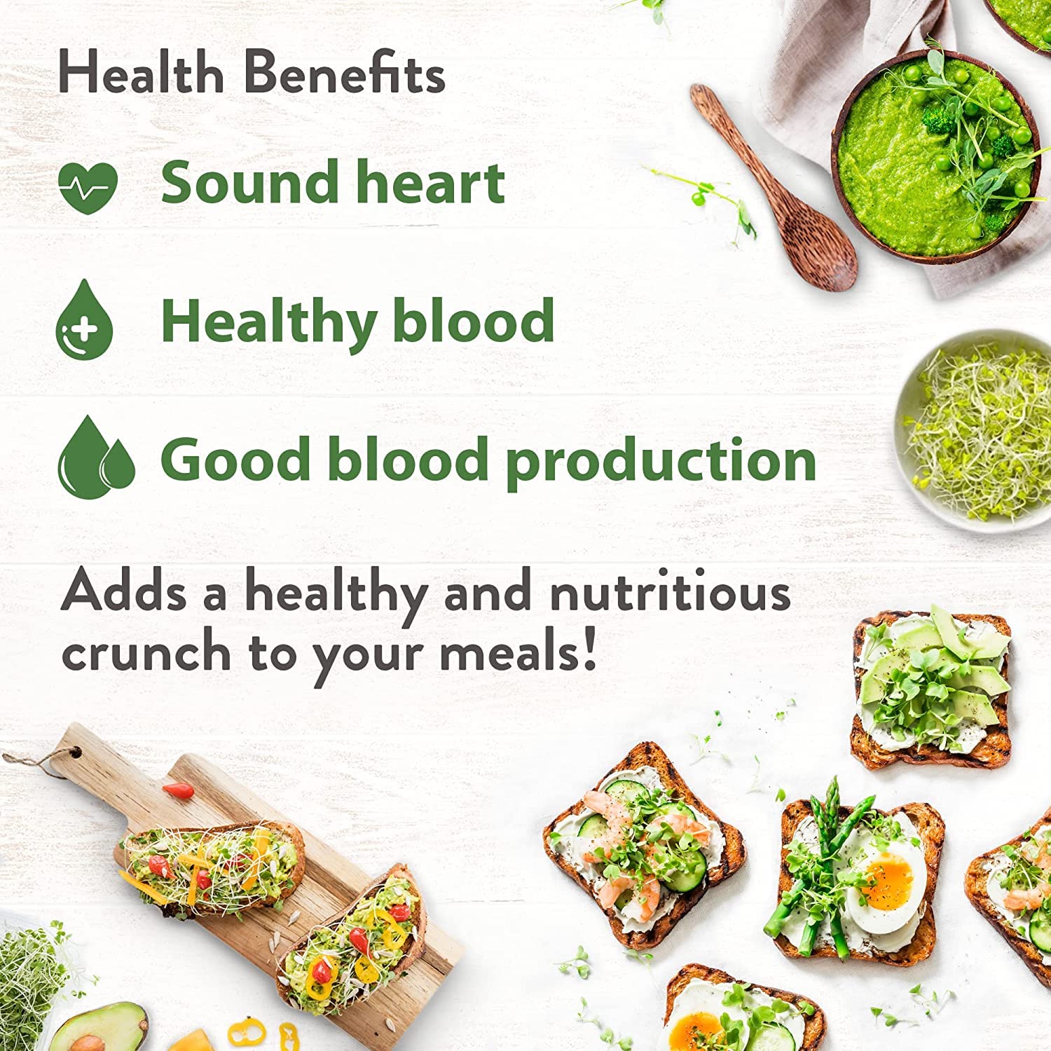 HOME GROWN sprouting seeds for reliable, consistent harvests.