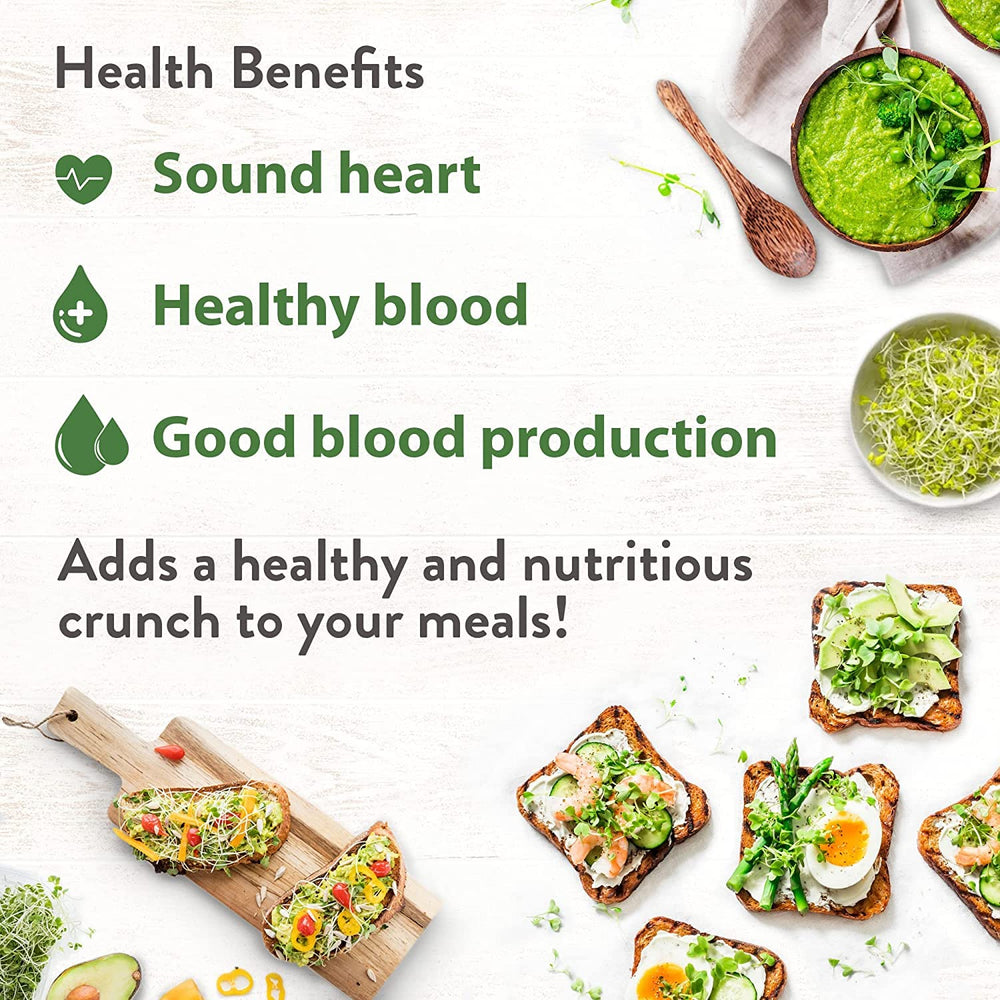HOME GROWN sprouting seeds for reliable, consistent harvests.
