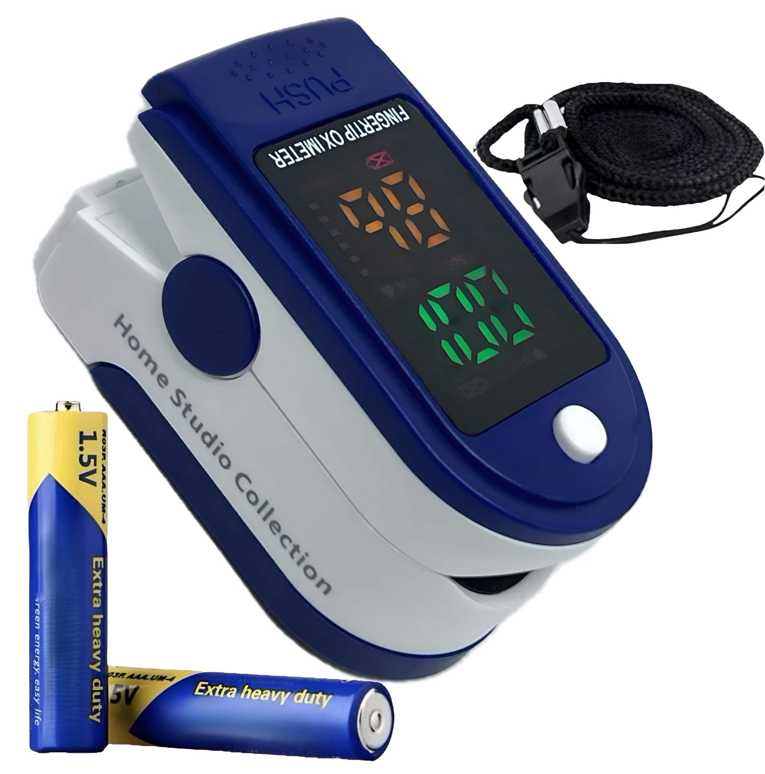 Home Studio Collection portable lightweight fingertip oximeter