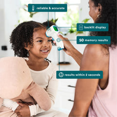 HoMedics display with high fever alert for elevated readings