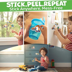 HomeEvolution sticker book stickers of cars and trucks for play scenarios