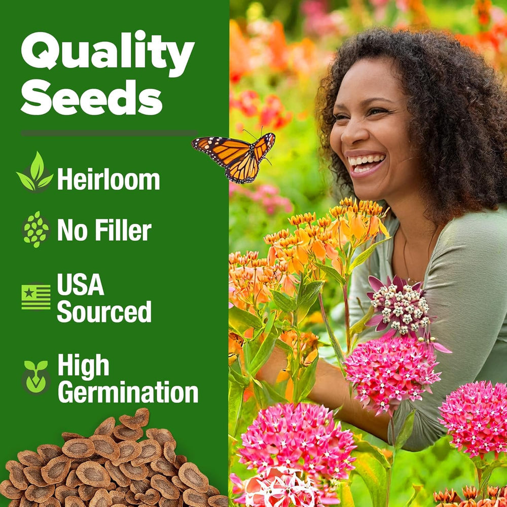 HOME GROWN Seed collection includes 500+ seeds for a thriving pollinator habitat.