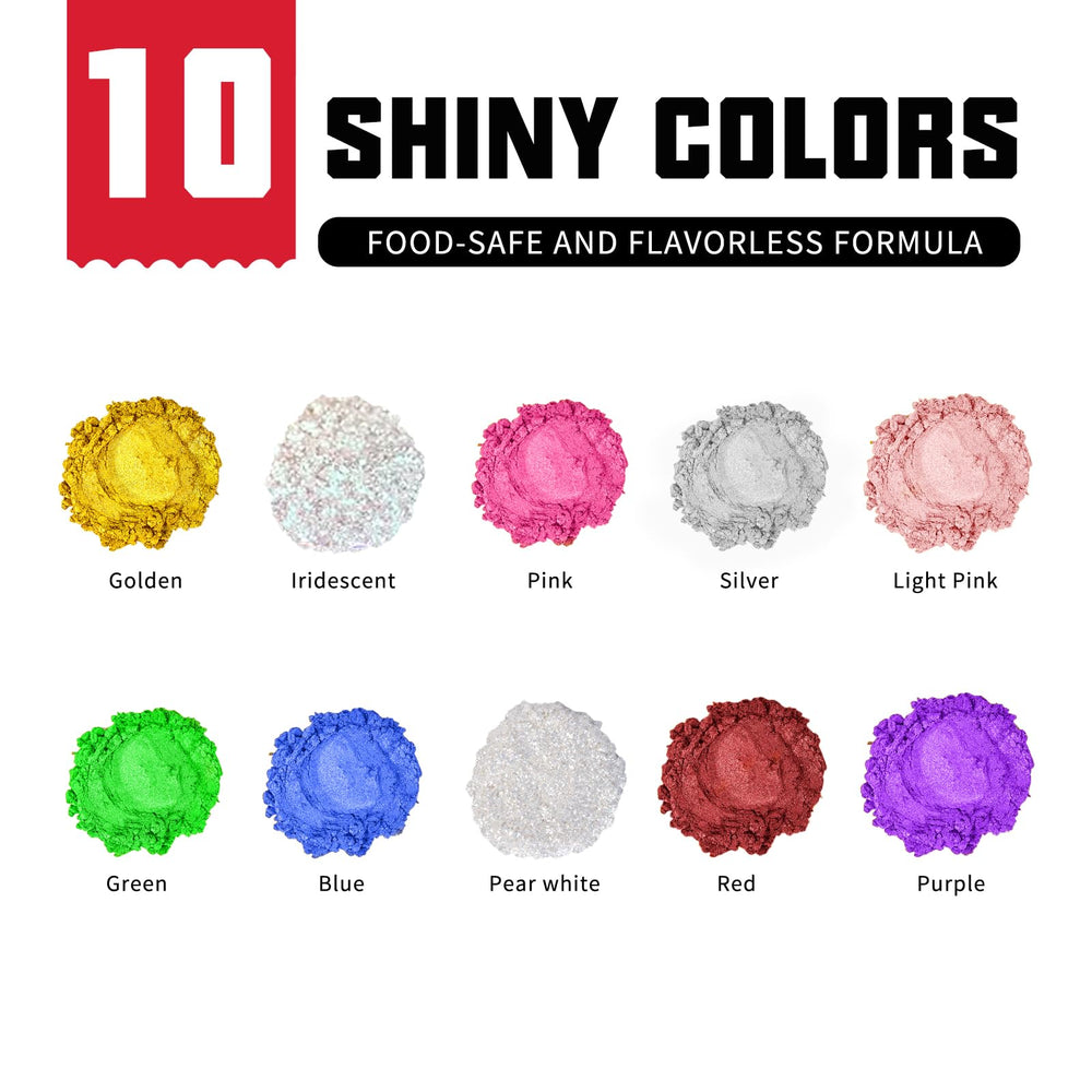 HomeHere vegan allergen-free shimmer suitable for holiday baking
