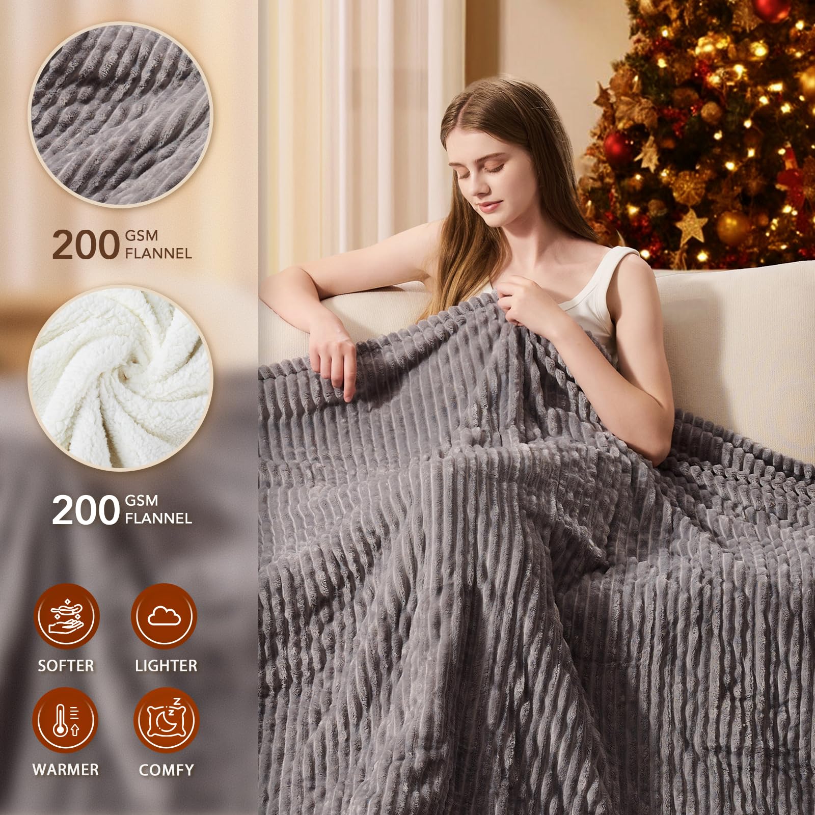 Homemate blanket controls with 10 heat levels for precise comfort.