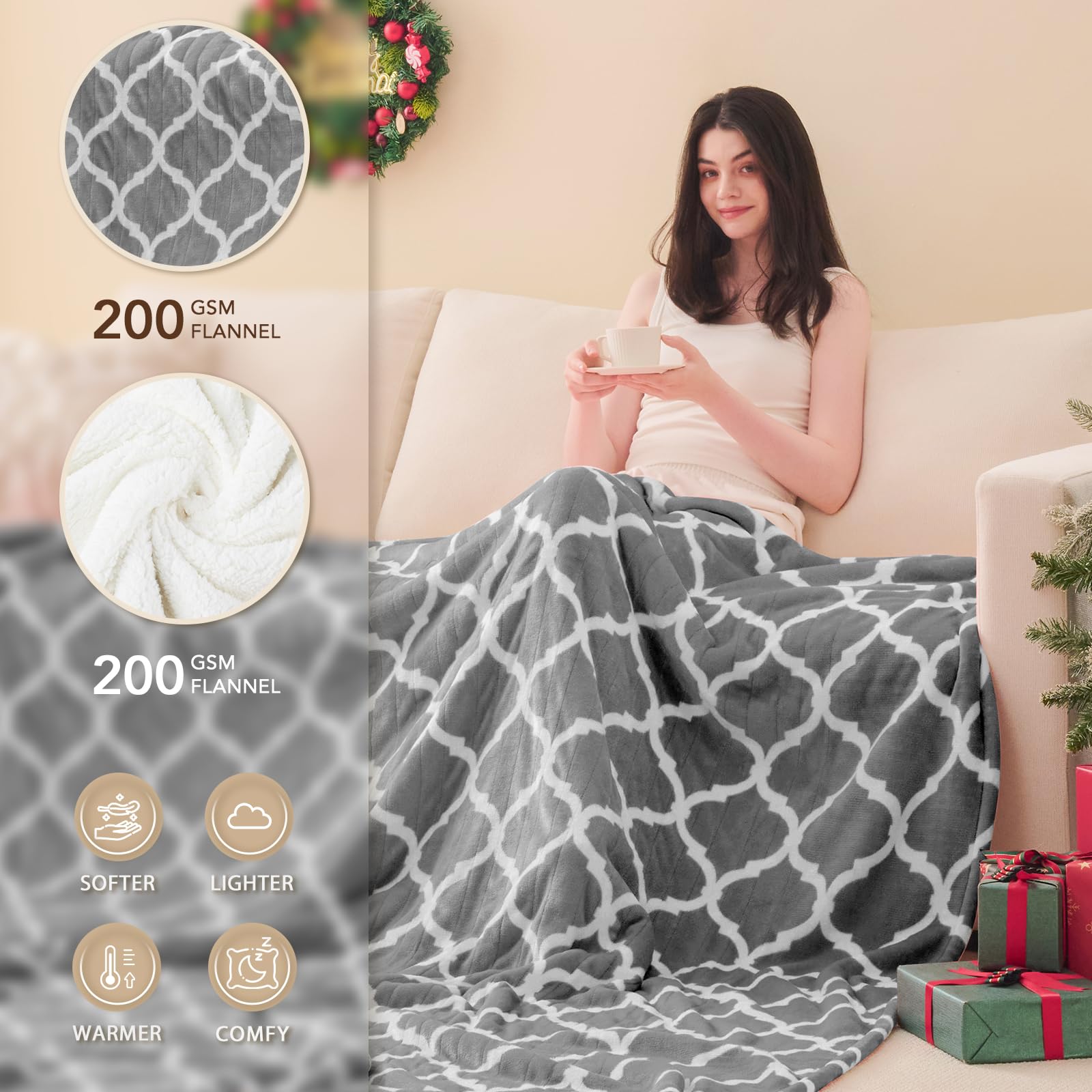 Homemate blanket interior shows 2.2 mm heating wires for even heat