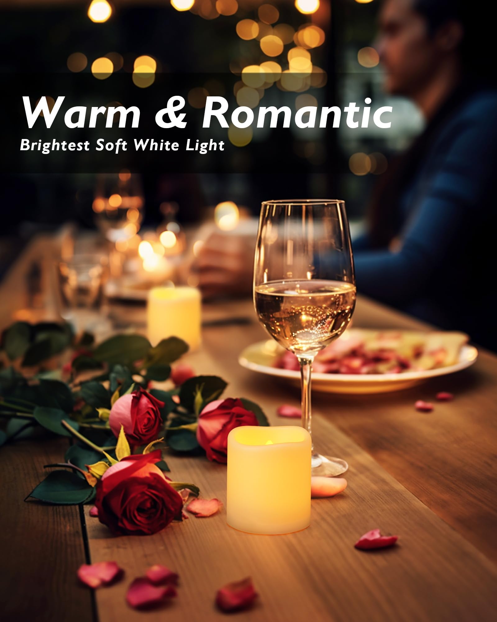 Homemory wedding table tealight decor enhances celebrations with gentle glow.