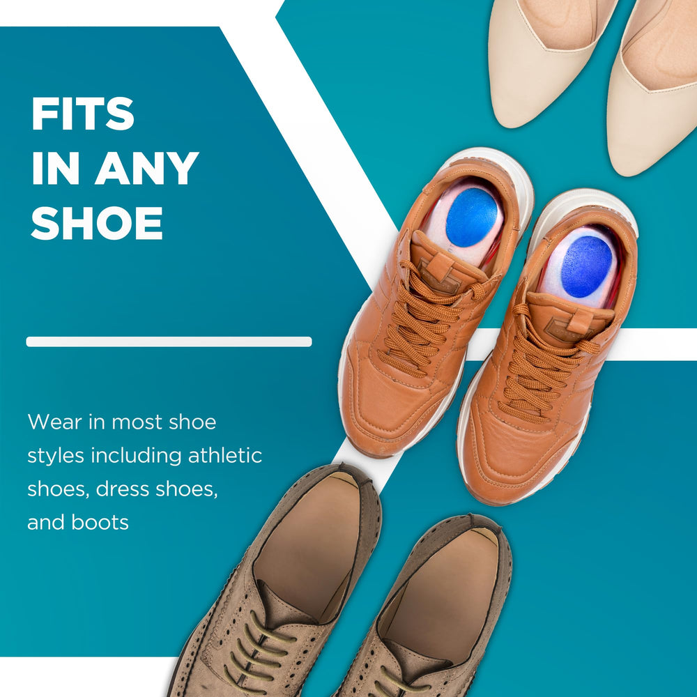 Homergy durable gel heel cups stay comfortable after washing