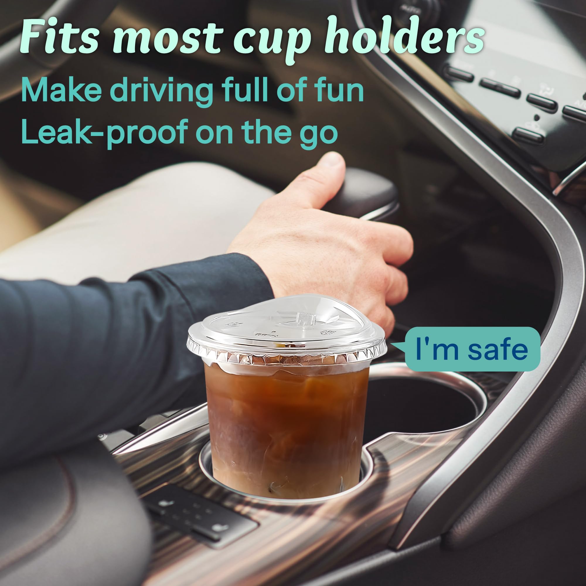 Outdoor use shows dust-free, spill-safe drinks at park or picnic