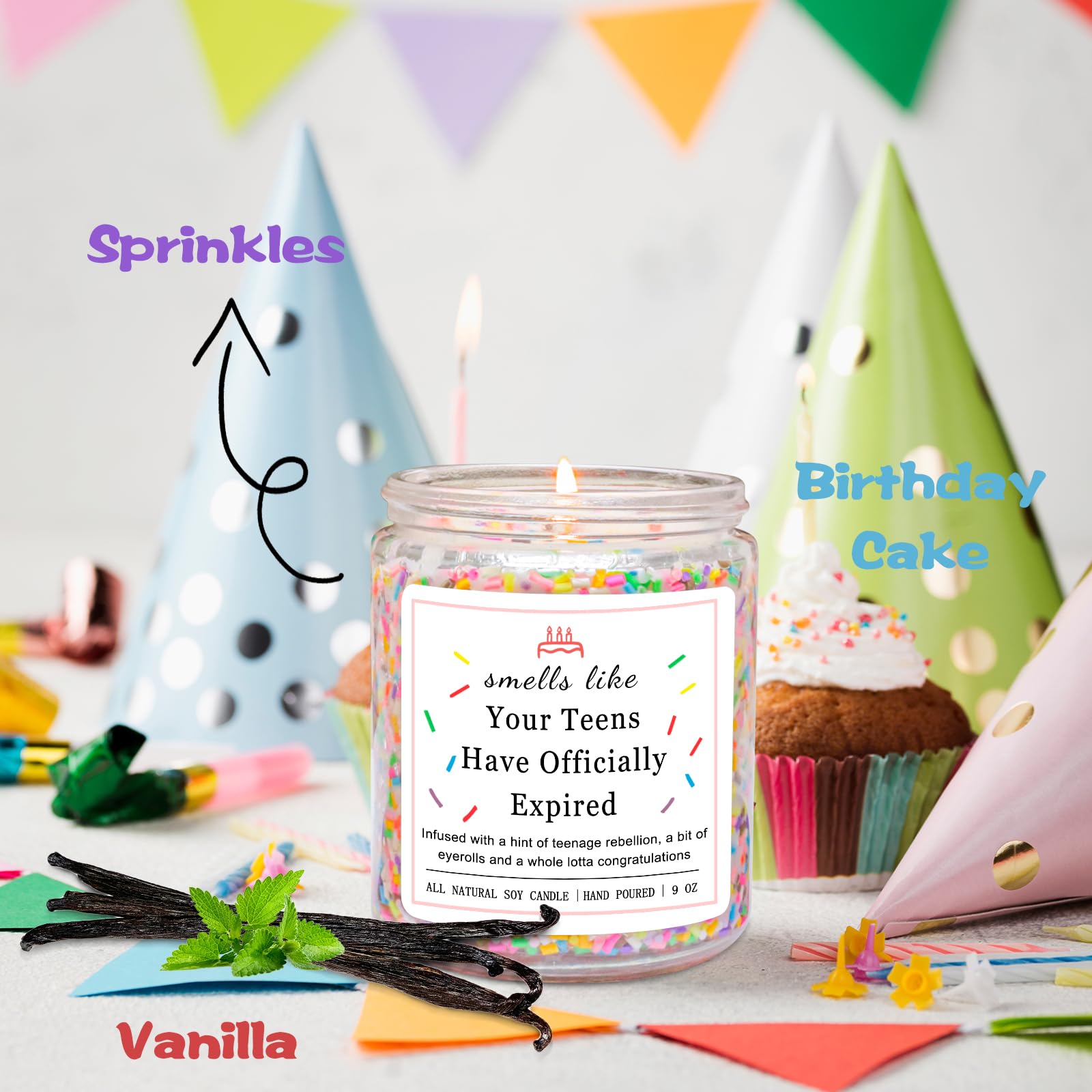 Homsolver 20th birthday candle decor in compact 2-9in size for celebrations
