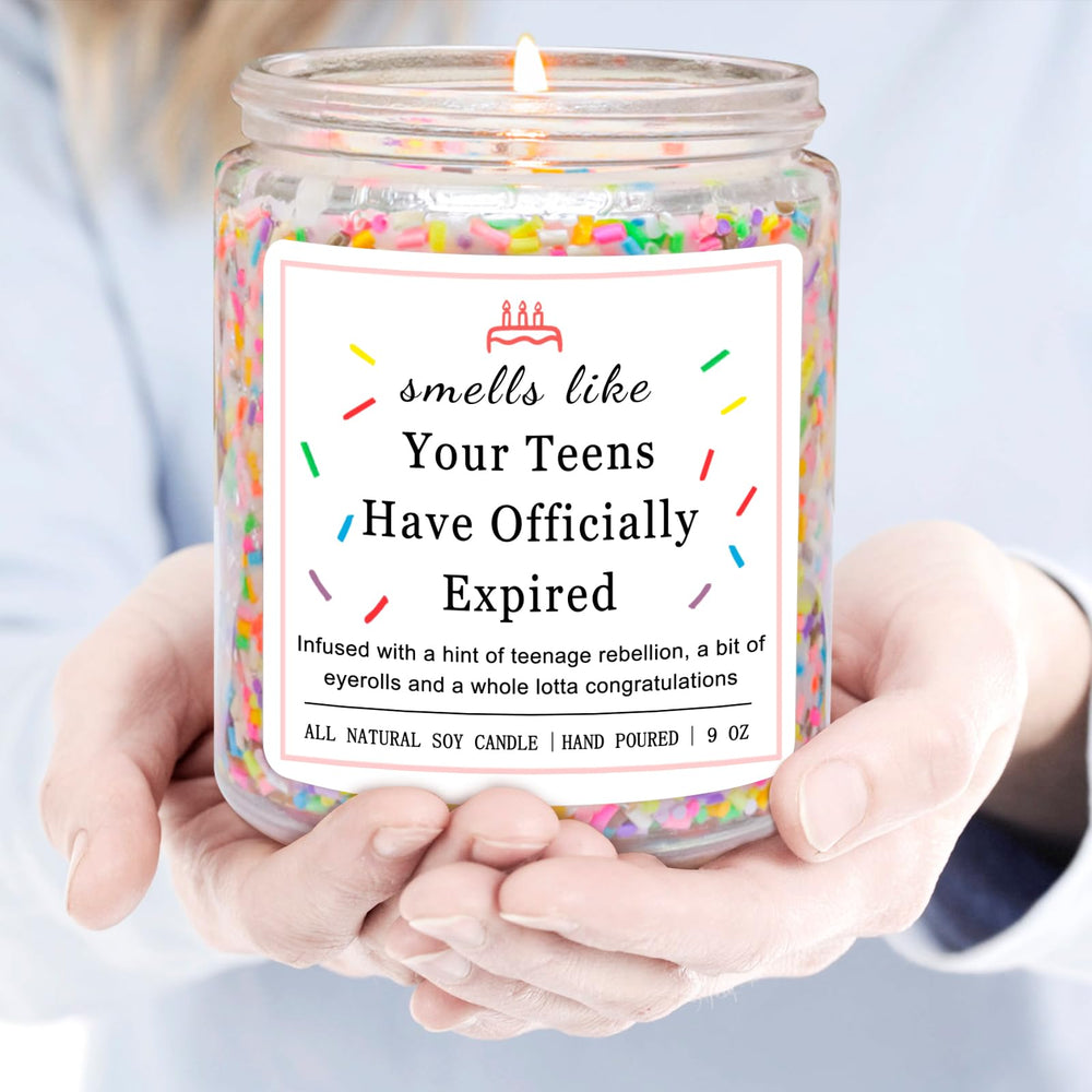 Homsolver 9oz candle offering longer burn for celebrations