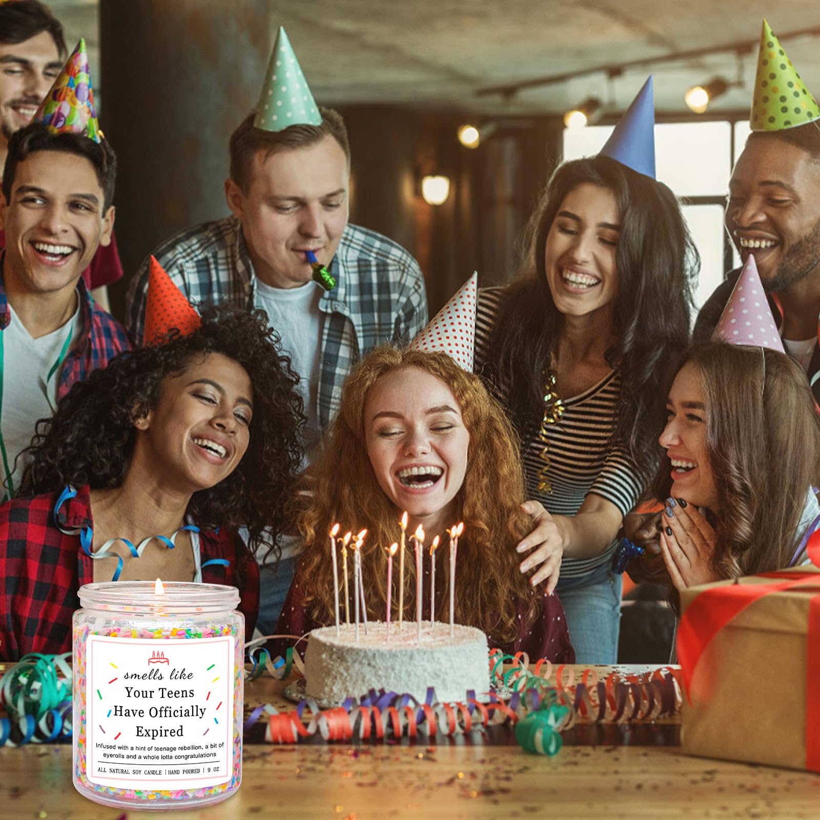 Homsolver gift-ready candle packaging ideal for birthdays