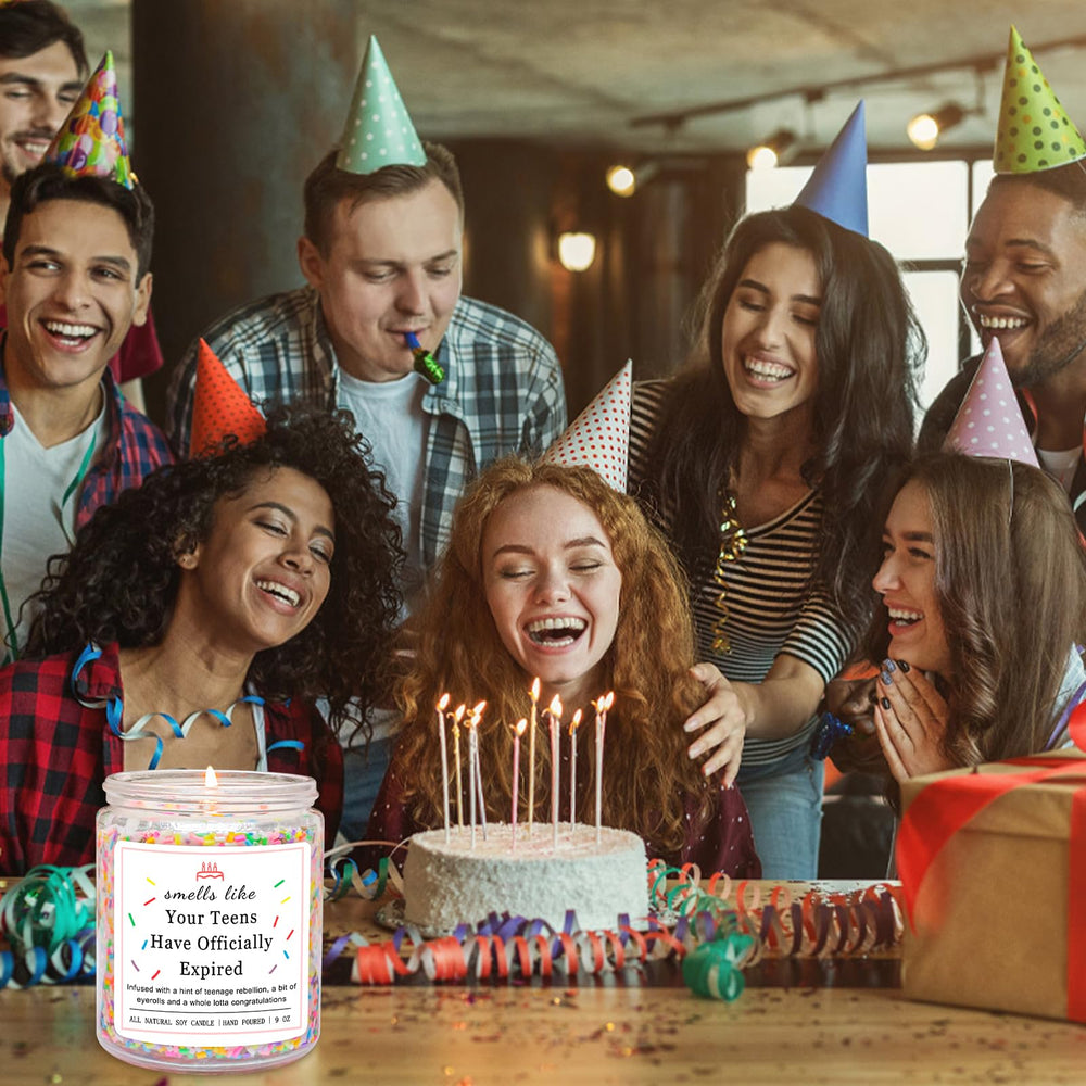 Homsolver gift-ready candle packaging ideal for birthdays