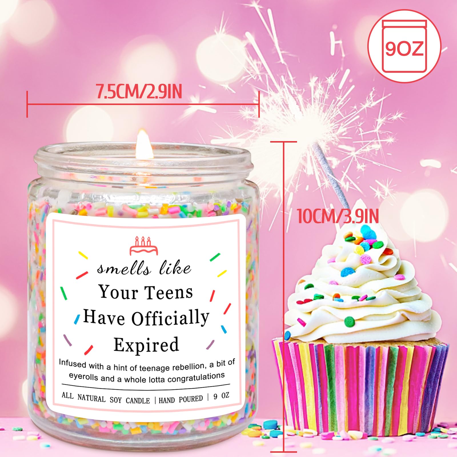 Homsolver home decor candle suitable for reading or yoga spaces