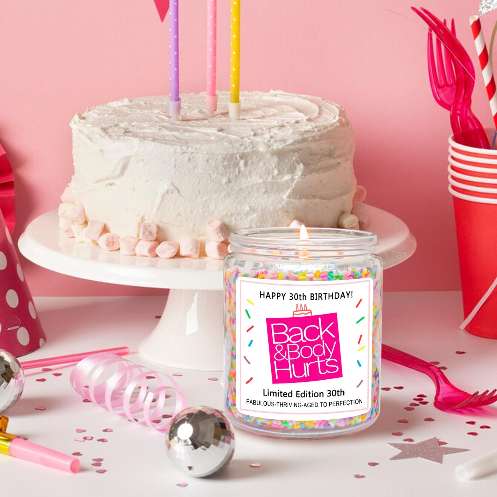 Homsolver lead-free cotton wick ensures an even, clean burn.