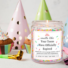 Homsolver vanilla cake scent with sprinkles for cozy gatherings