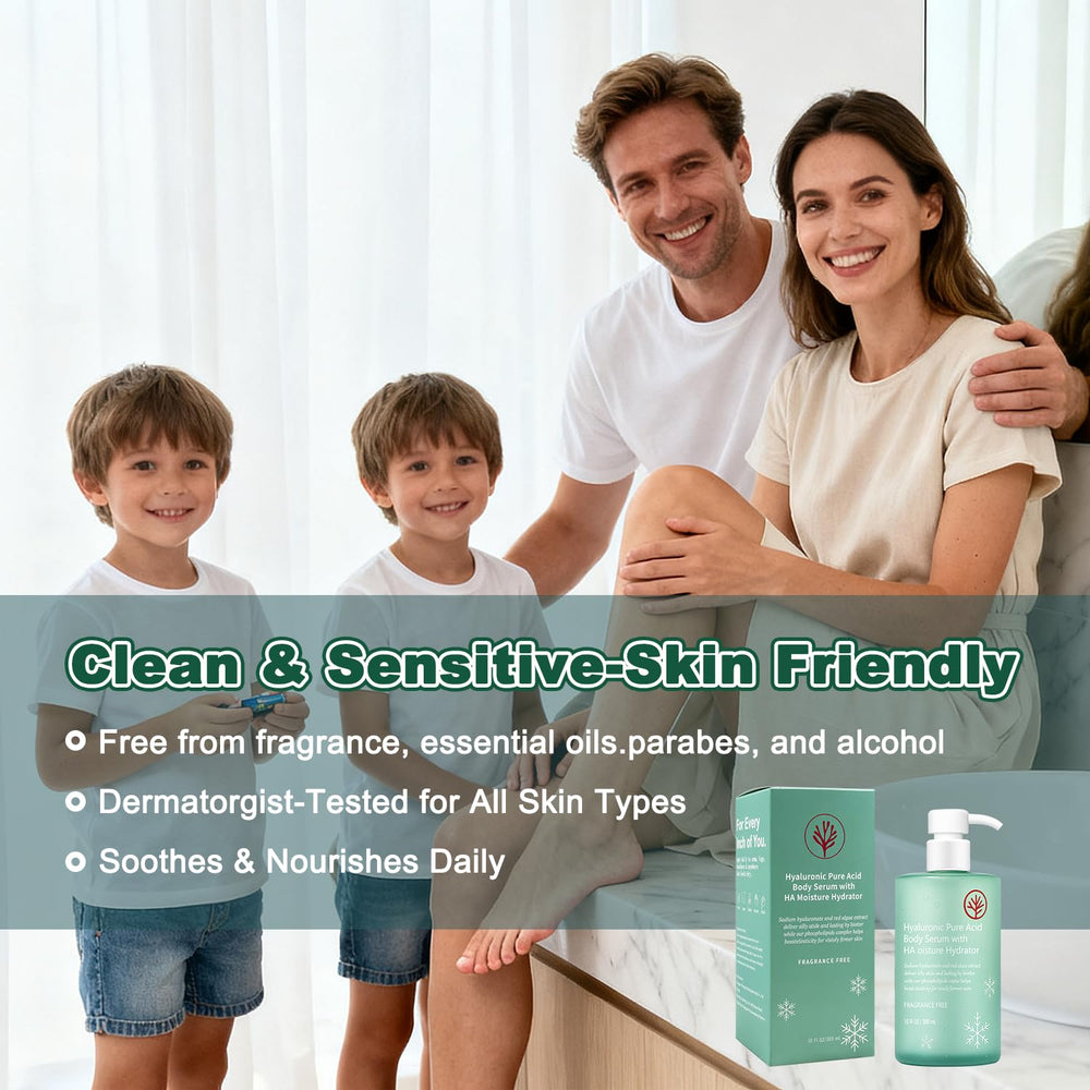 HONAVE HA Body Serum in a morning routine for refreshed hydration.