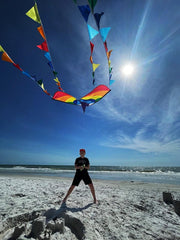 Honbo delta kite assembly instructions and spare parts to start quickly.