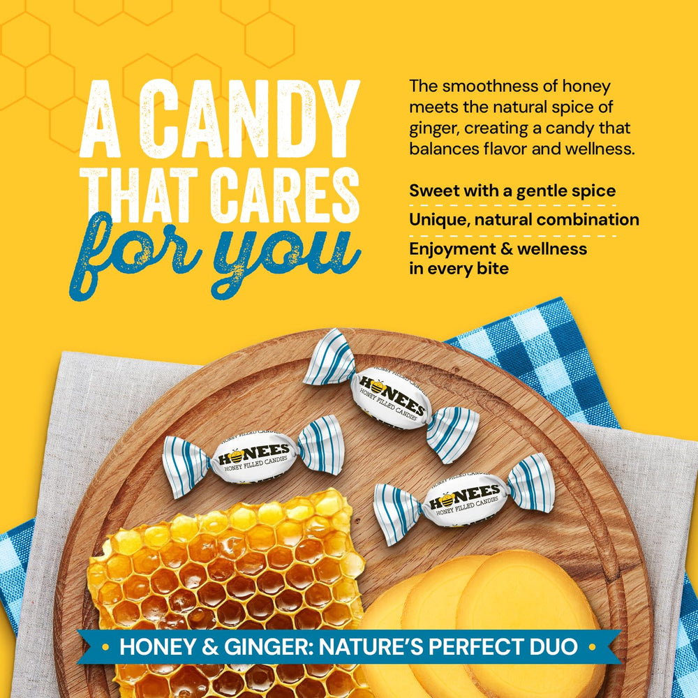 Honees travel-friendly candy convenient for quick snacking