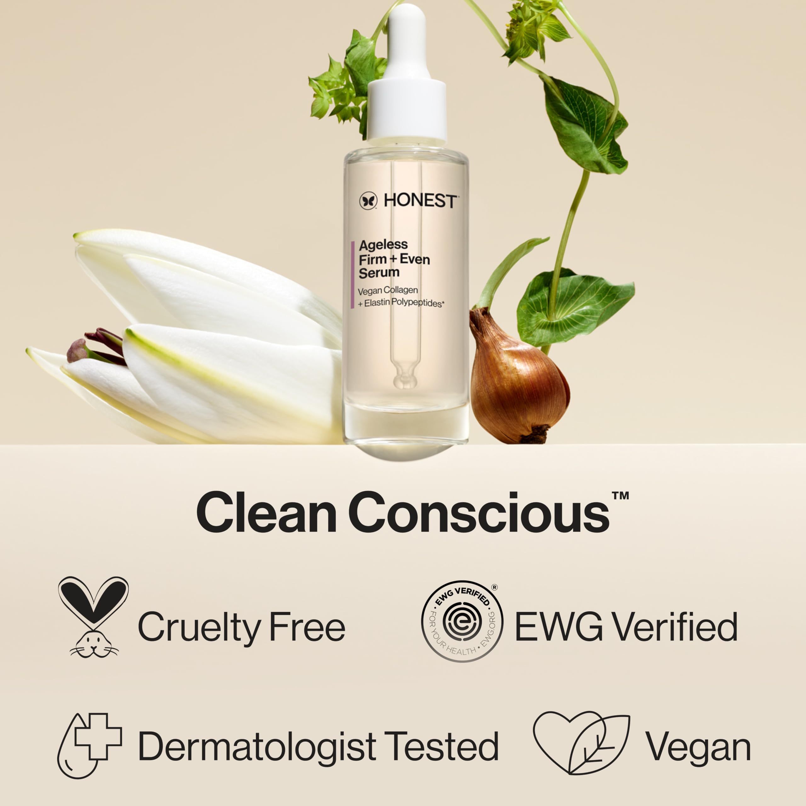 Honest Beauty Ageless Serum texture close-up
