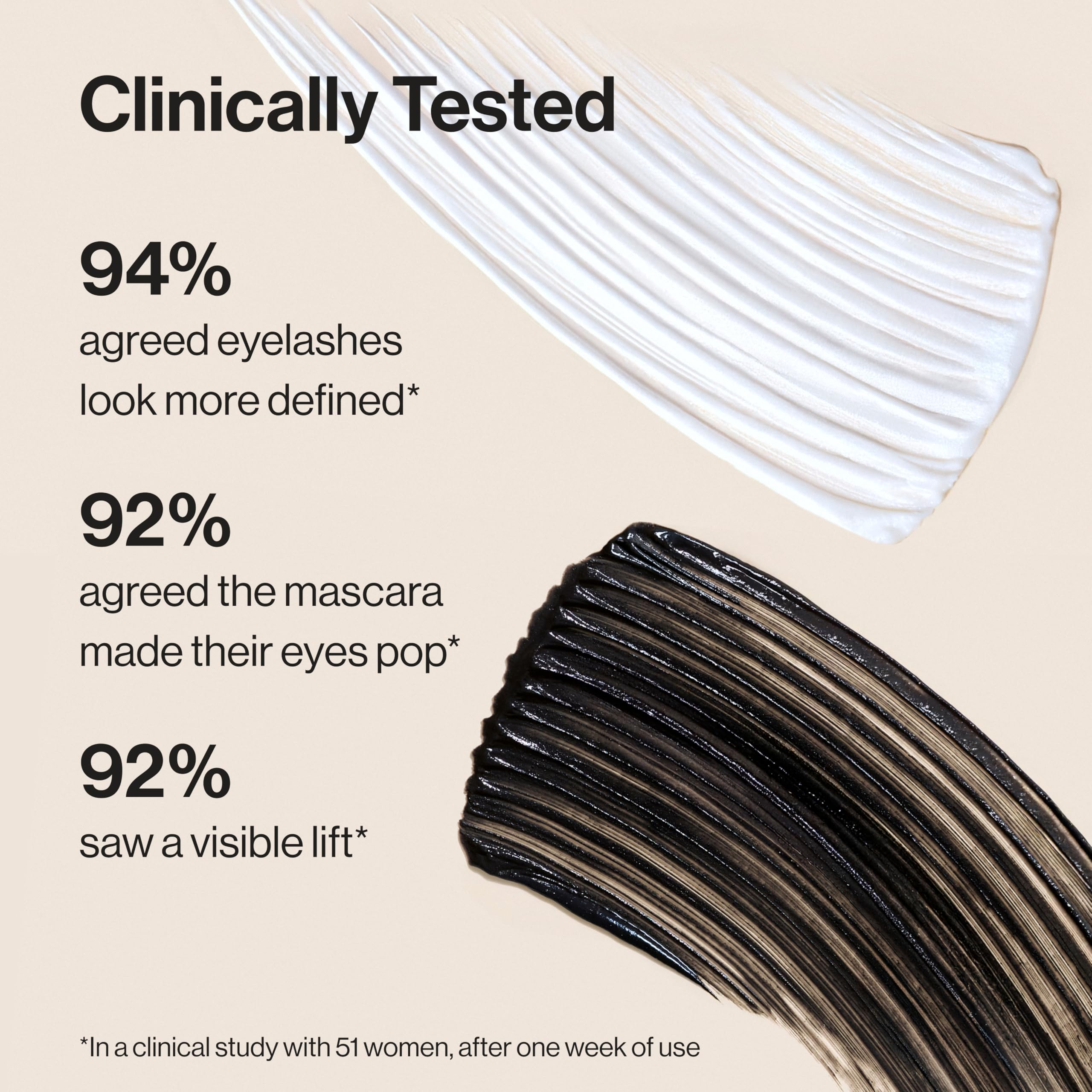 Honest Beauty bold black shade tube with longwear performance