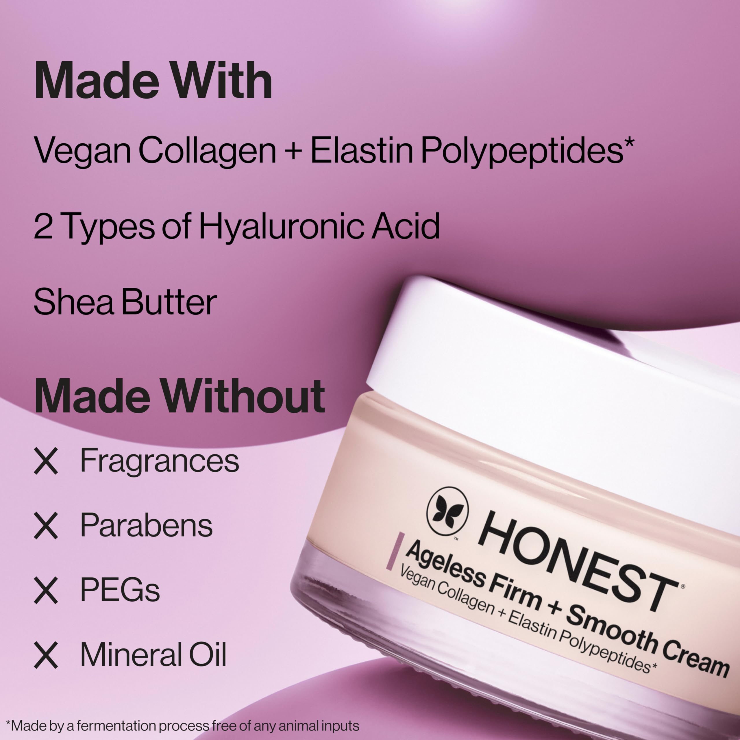 Backdrop emphasizes two types of hyaluronic acid for hydration.