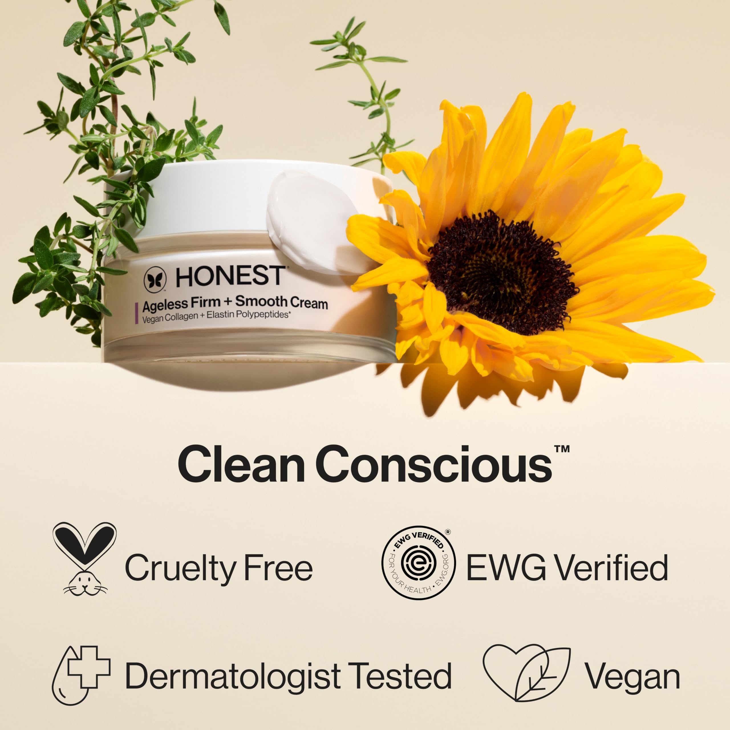 Shea butter swirl conveys nourishing skin nourishment.