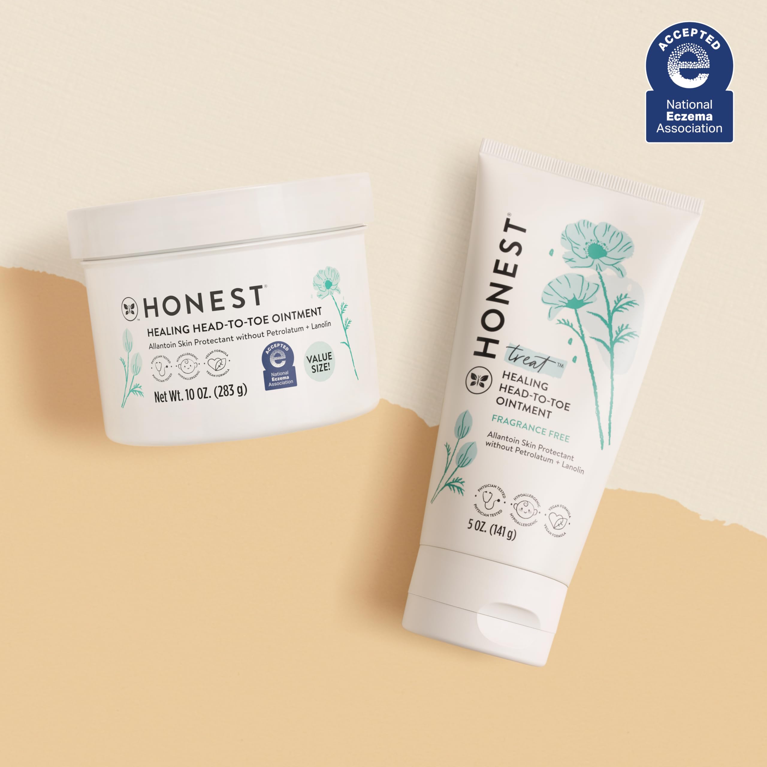 The Honest Company Healing Ointment vegan formula for daily care