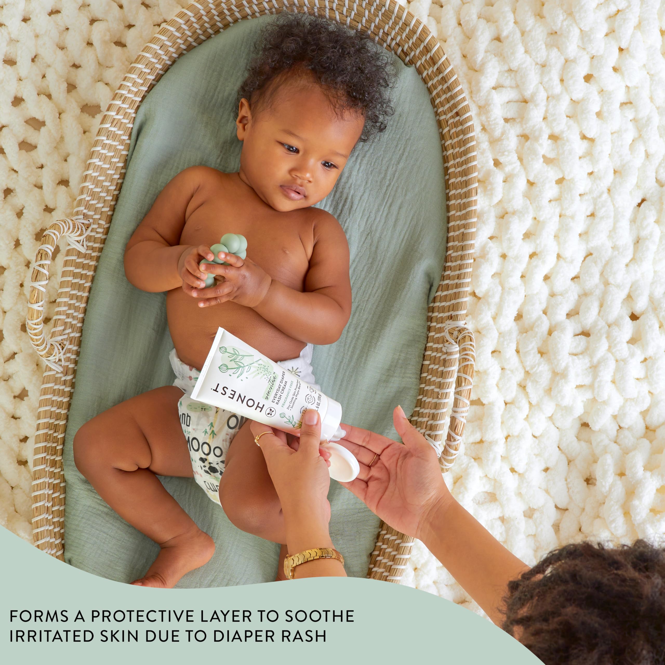 The Honest Company diaper rash cream Soothing Phyto-Blend ingredient highlight