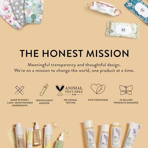 The Honest Gotta Glow Face Wash with apple AHAs closeup.