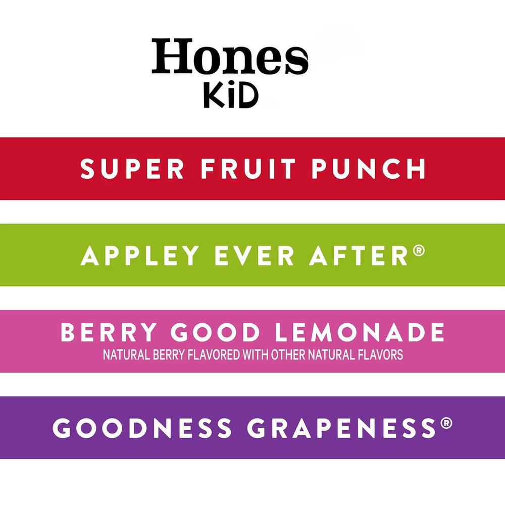 Honest Kid Berry Lemonade box provides tangy, refreshing option.