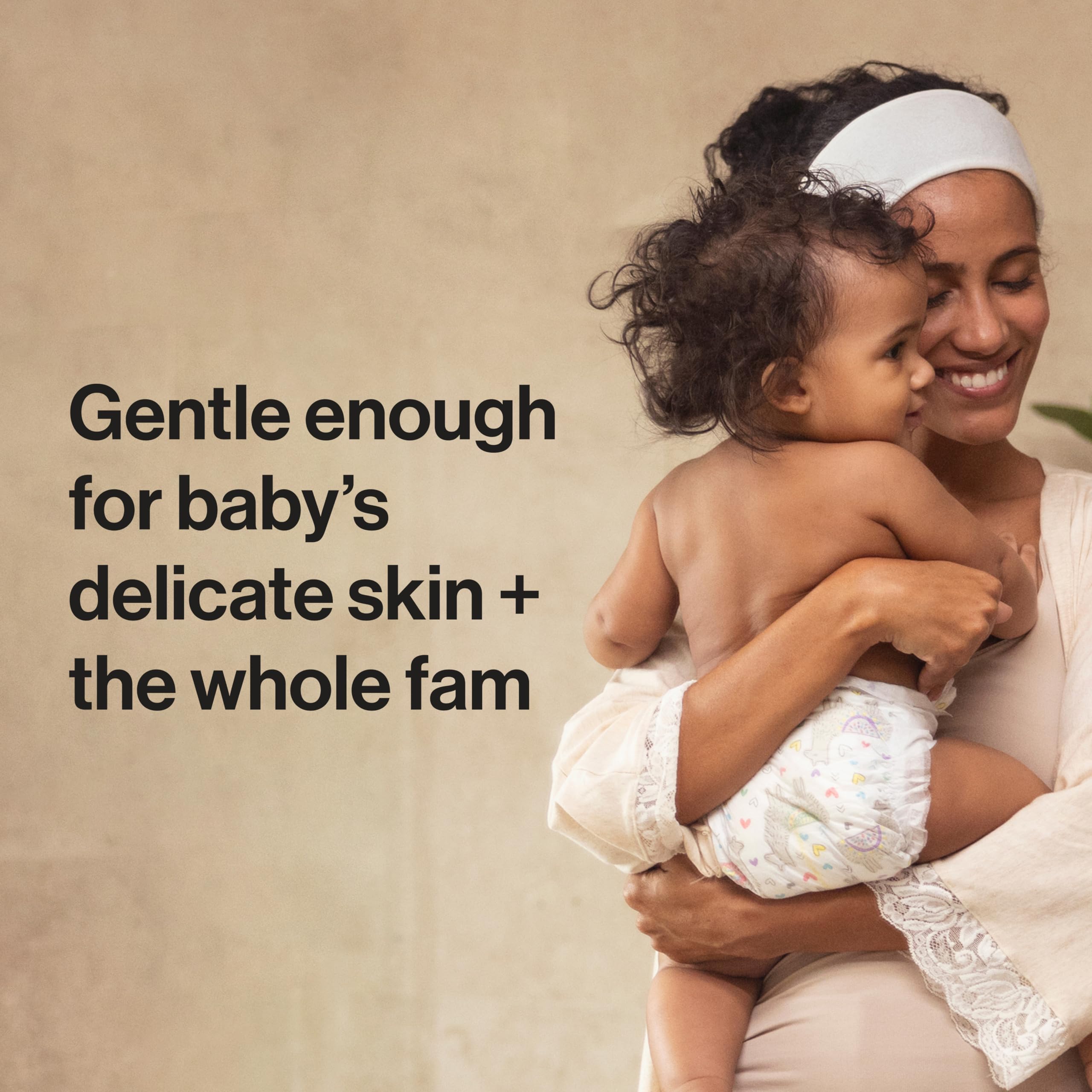 Tear-free formula keeps eyes safe during rinsing.