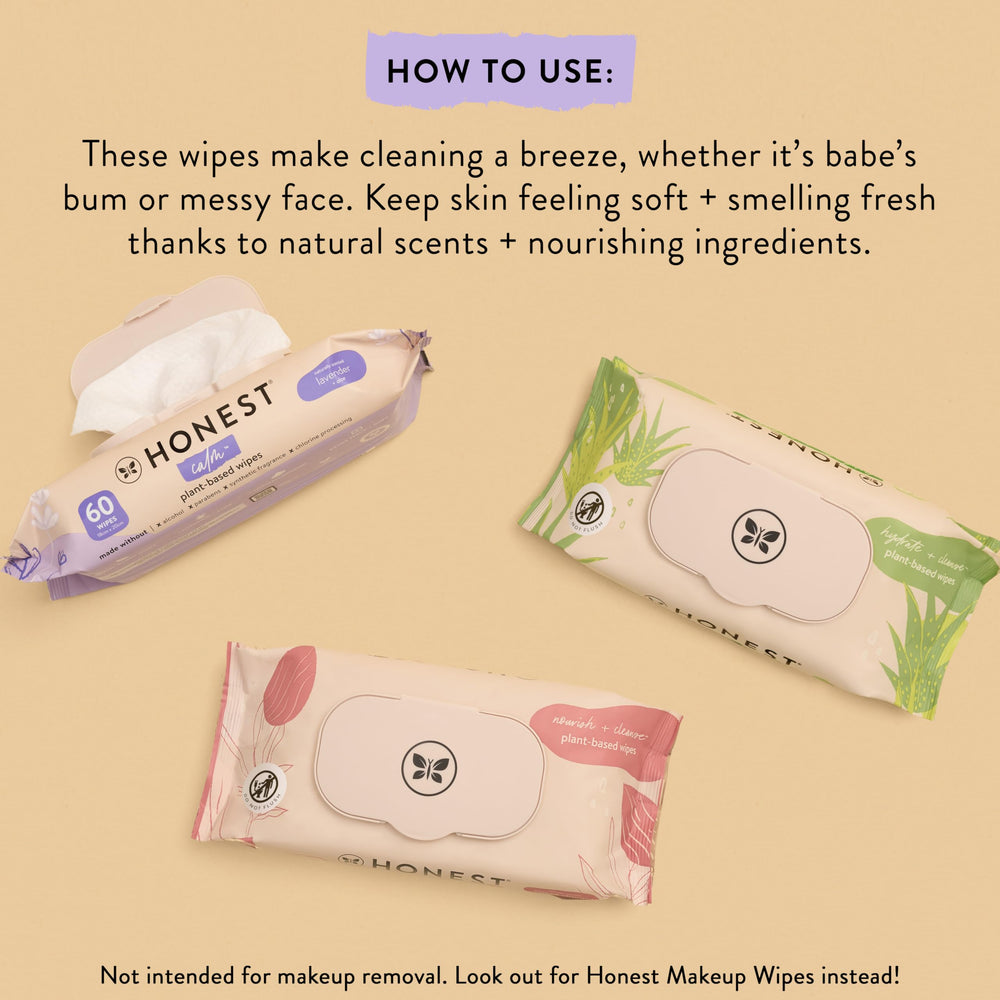 The Honest Company Hydrate and Cleanse wipes in a gym bag for post-workout refresh.