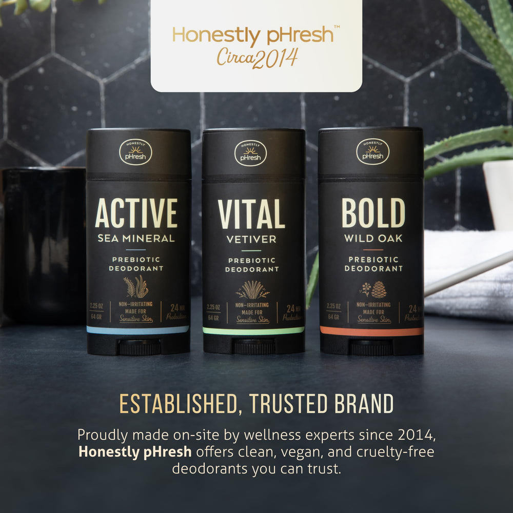 Honestly pHresh stain-free formulation keeps fabrics and skin clean