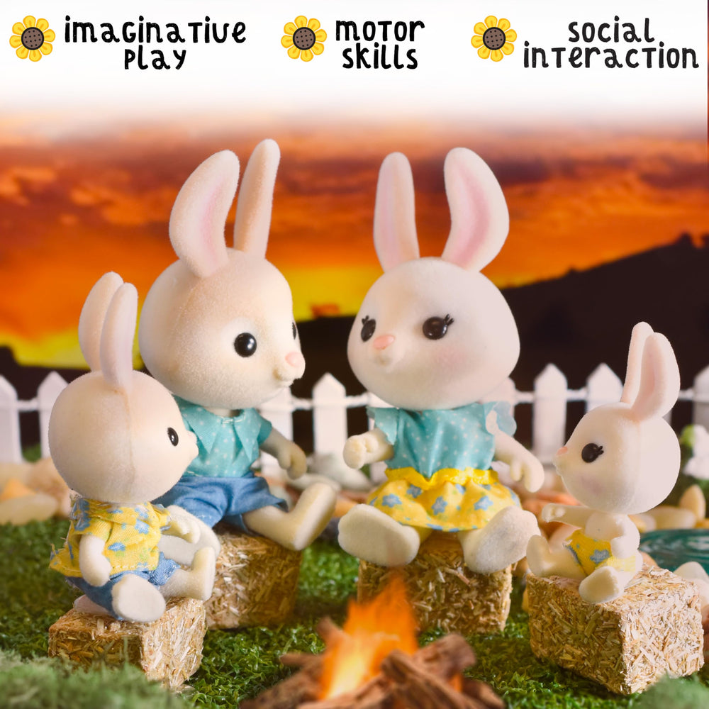 Honey Bee Acres McScampers mom Daisy figure ideal for pretend market scenes.