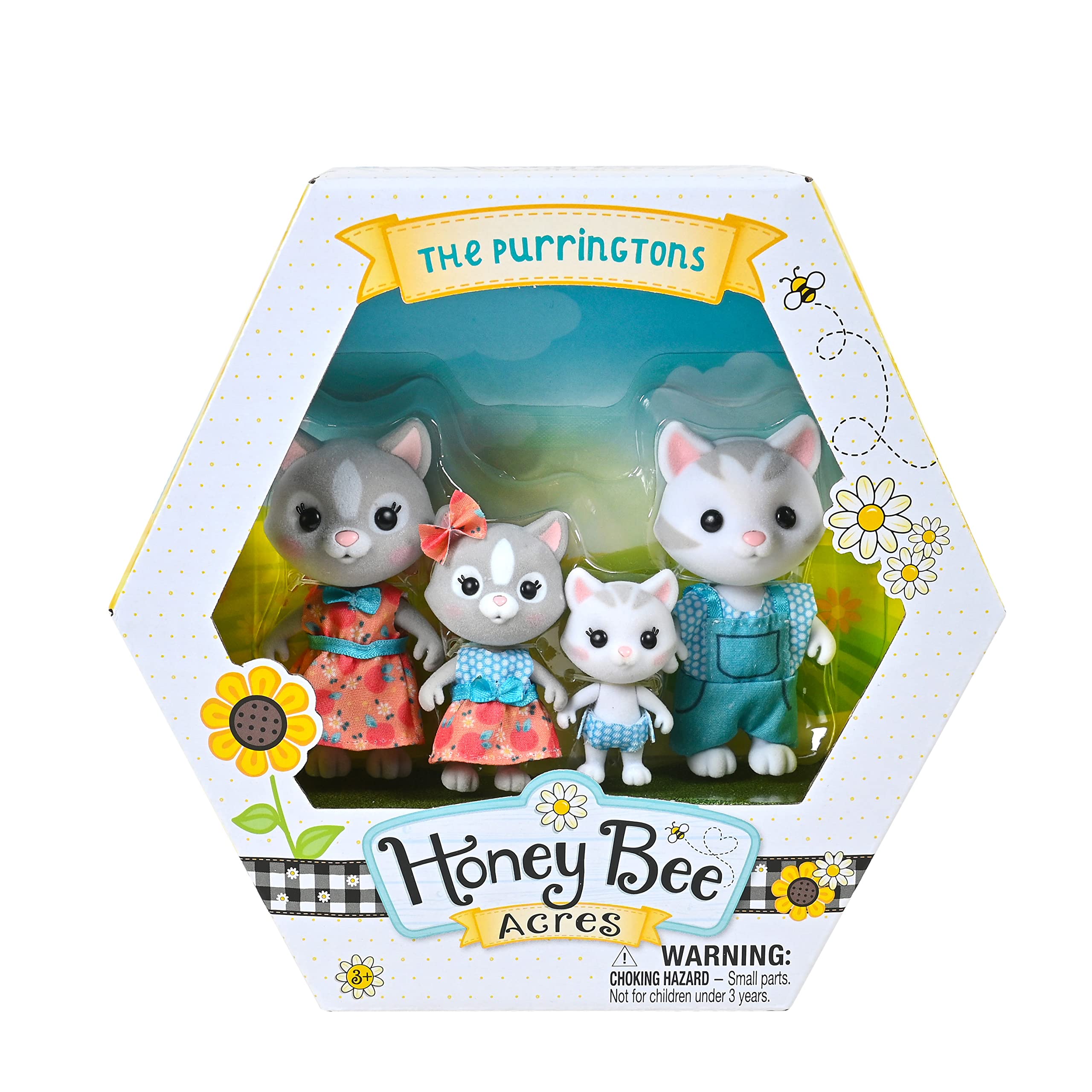 Harvest festival scene featuring Honey Bee Acres Purringtons and pumpkin pie theme