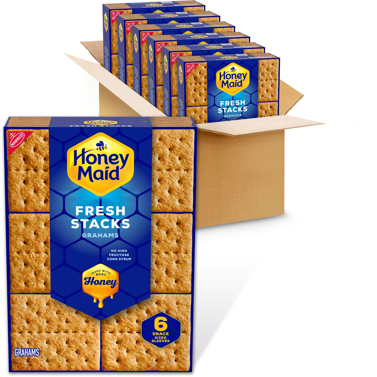 Honey Maid Fresh Stacks packaging keeps crackers fresh for on-the-go snacking