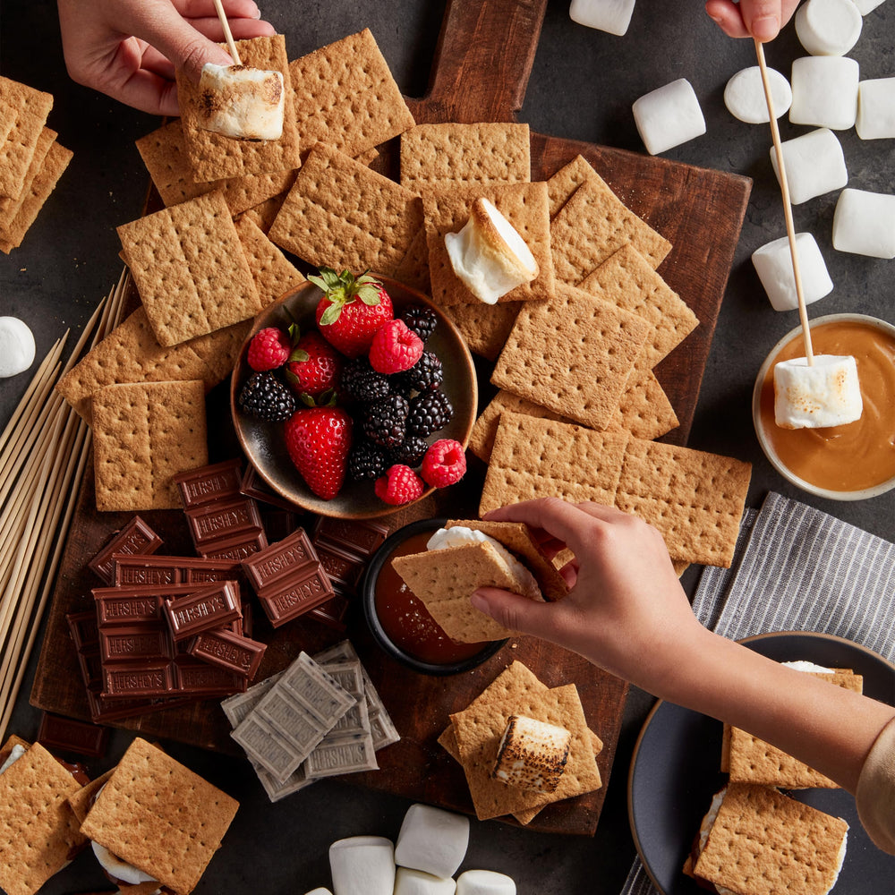 Party-size Honey Maid box ready for sharing.