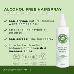 Honeybee Gardens pump spray demonstrates even coverage without propellants.