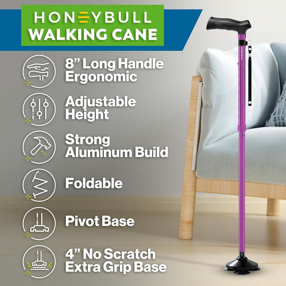 HONEYBULL heavy-duty construction supports daily use on rugged surfaces.