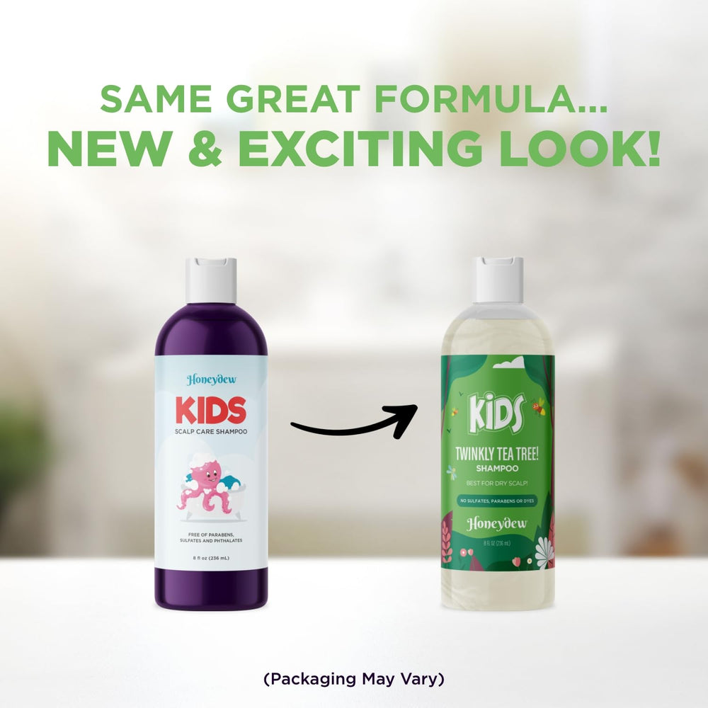 Honeydew kids shampoo suds and soft lather for sensitive scalps