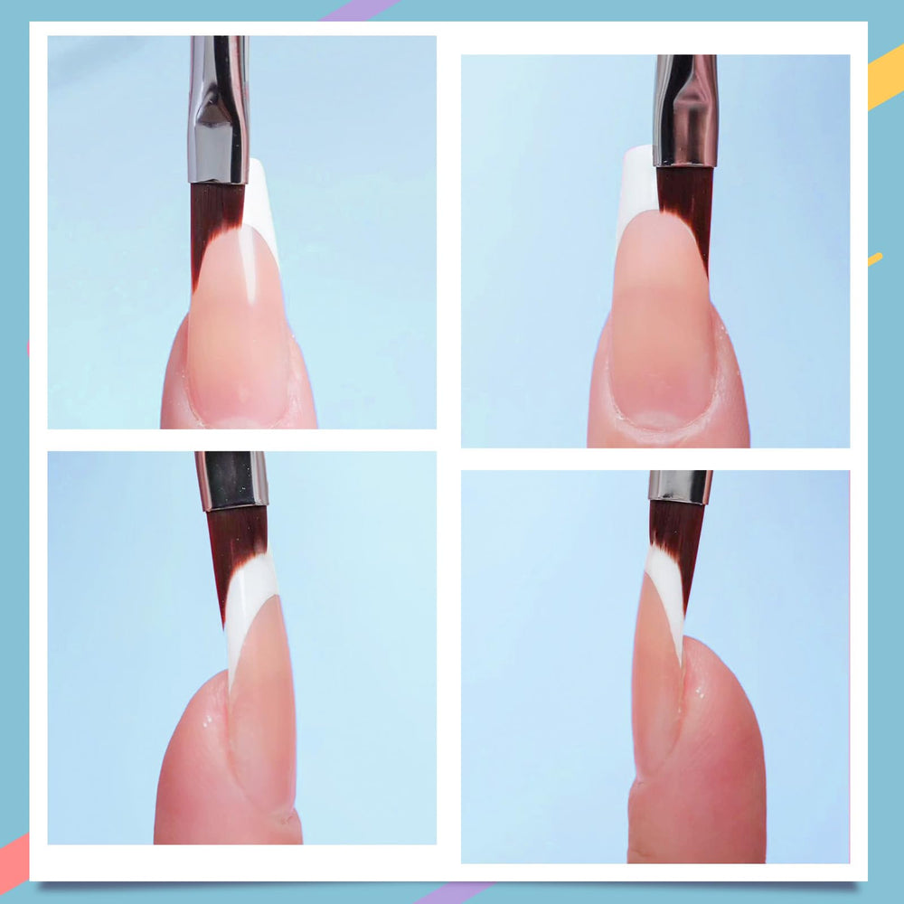 Honey Joy fine-haired brush for neat curves in nail art.