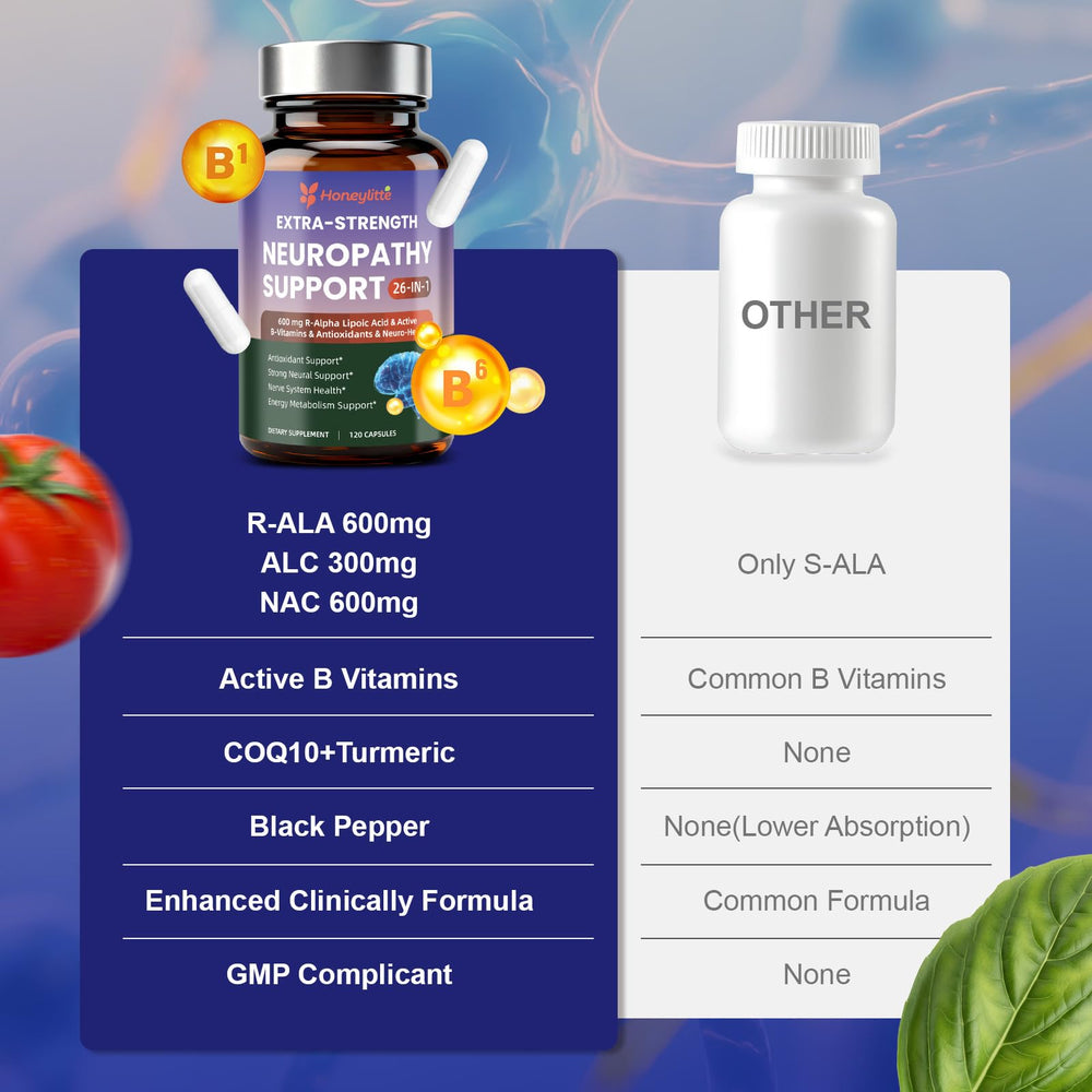 Honeylitte Third-party tested vegan capsules ensure purity and potency.
