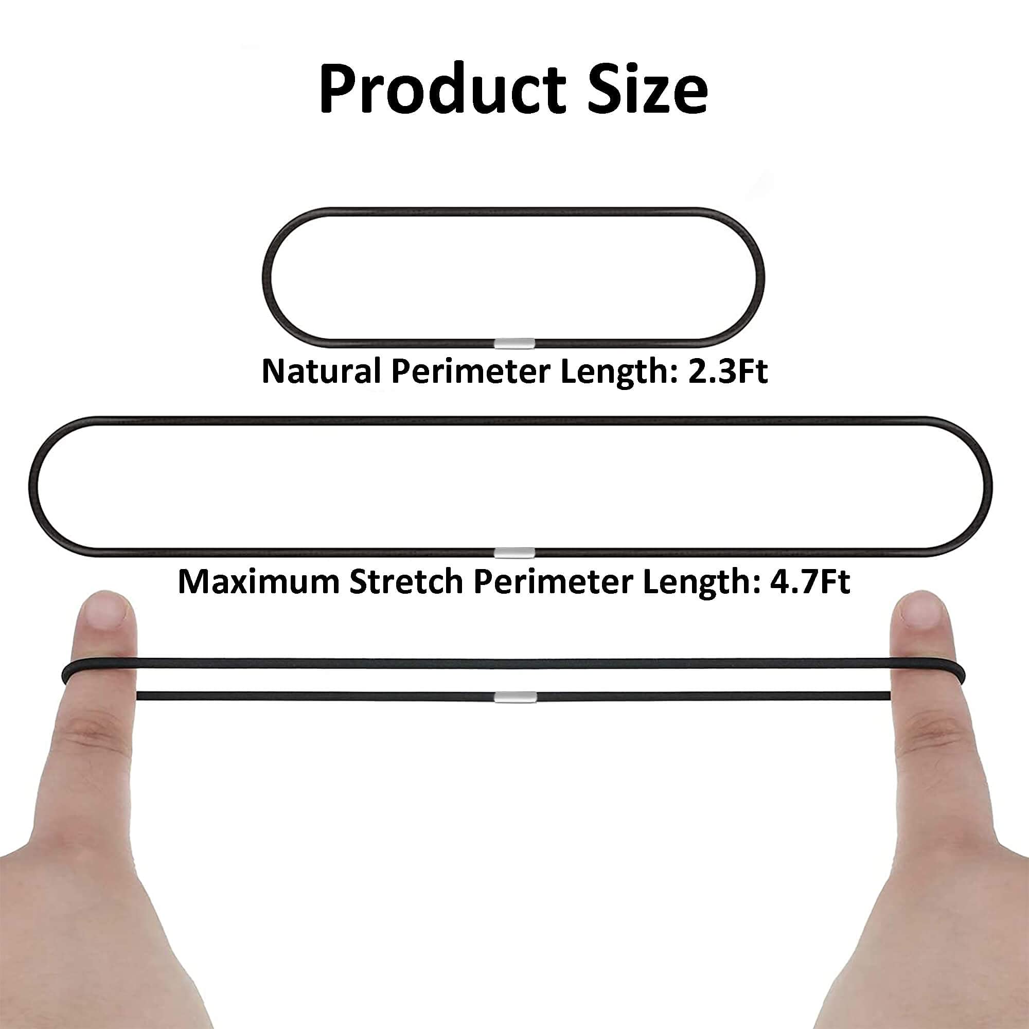 Hongmed elastic rubber material closeup showing durable stretch and grip