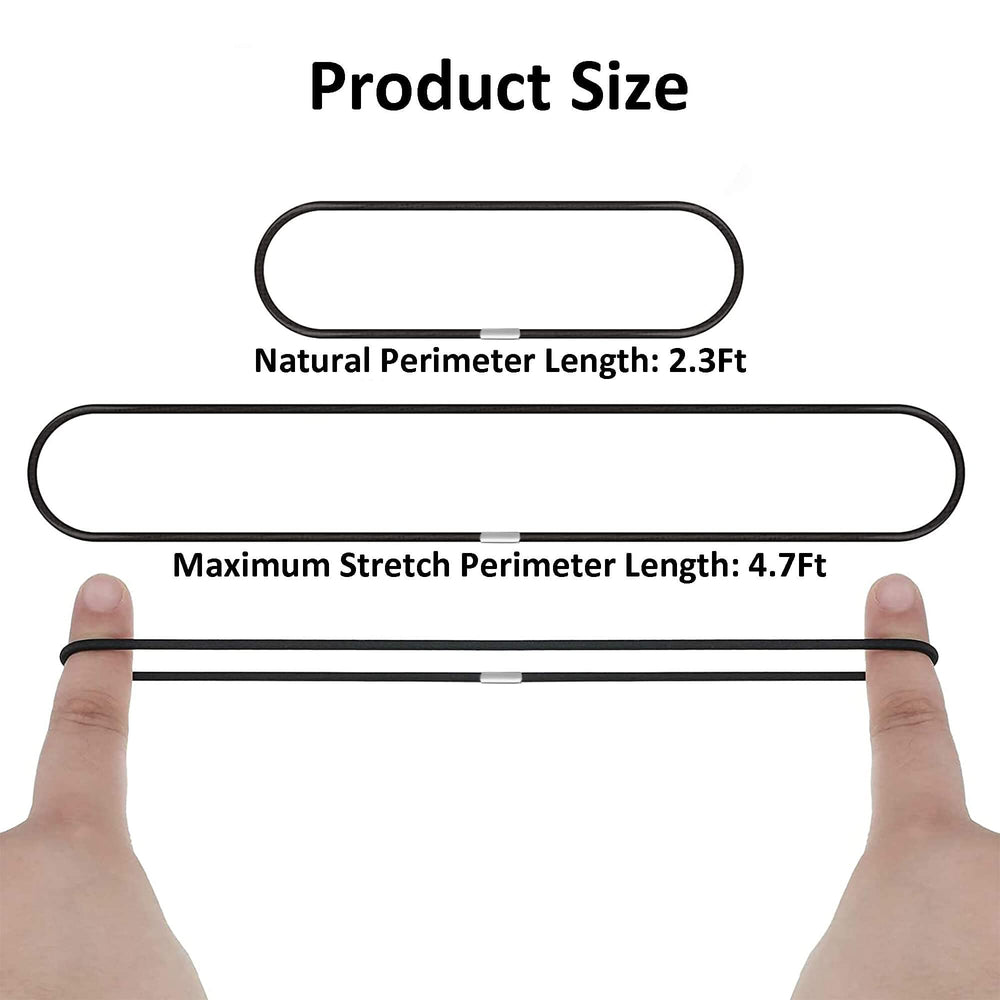 Hongmed elastic rubber material closeup showing durable stretch and grip