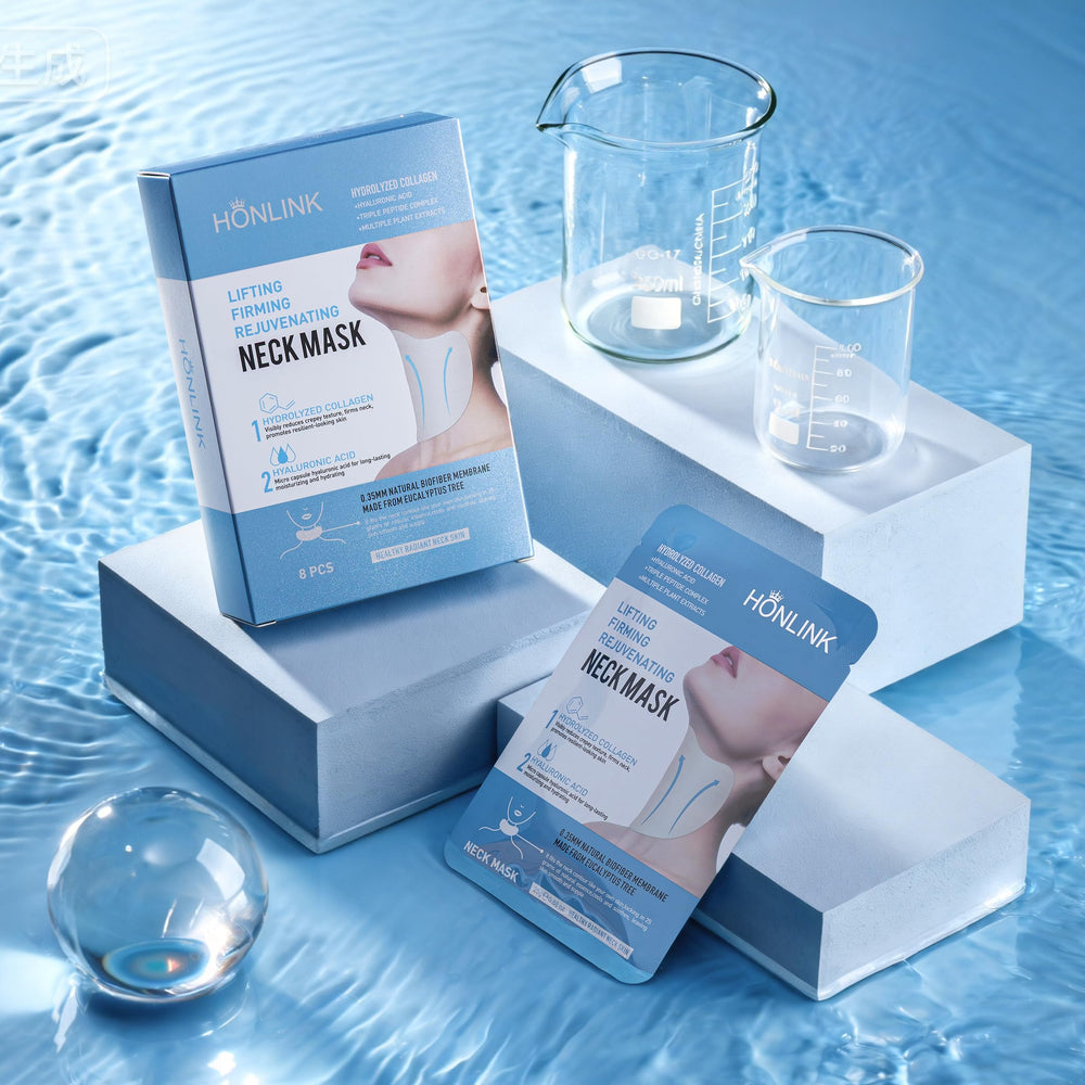 HONLINK neck mask for weekly care and smoother appearance
