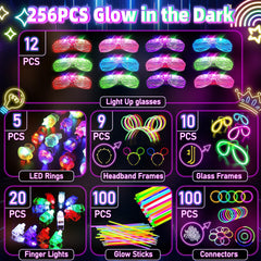 HONLYNE LED glow glasses add instant neon flair for photos and dancefloor moments.