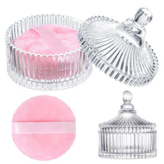 HONSIO large powder puff pink with plush texture for smooth, even coverage.