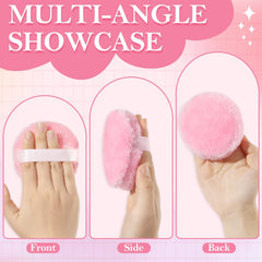 HONSIO soft plush texture close-up for gentle powder application.