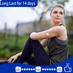 HONYOU latex-free hypoallergenic adhesive helps comfortable wear on sensitive skin.